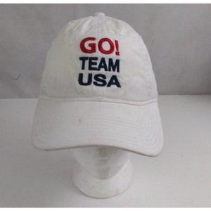 Vintage United States Olympic Team Apparel Go! Team USA Adjustable Baseball Cap